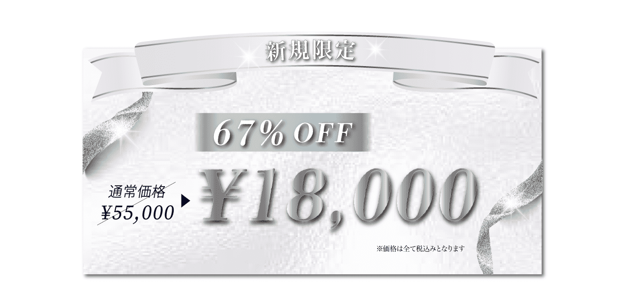 新規限定67%OFF￥18,000